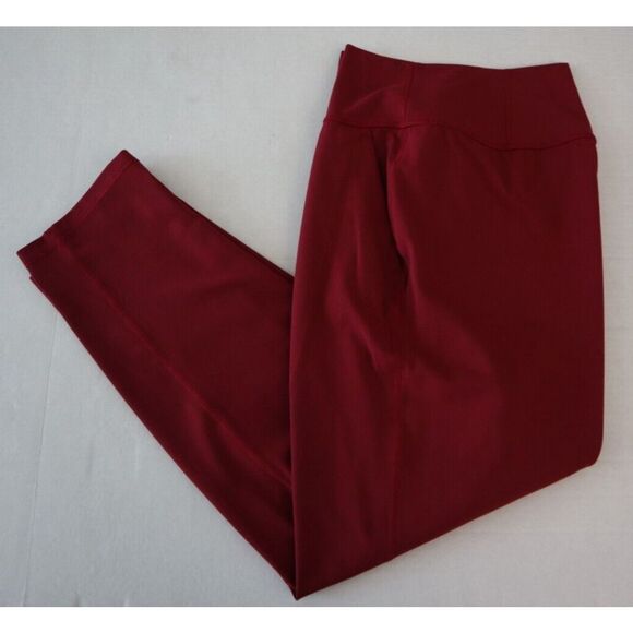 Athleta 533562-03 Women's Sz Small Burgundy Semi-Fitted Elation Pants - Picture 8 of 10